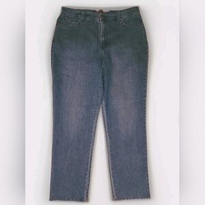 Gloria Vanderbilt Amanda Jeans Womens 10 Short Straight Leg Stretch Denim